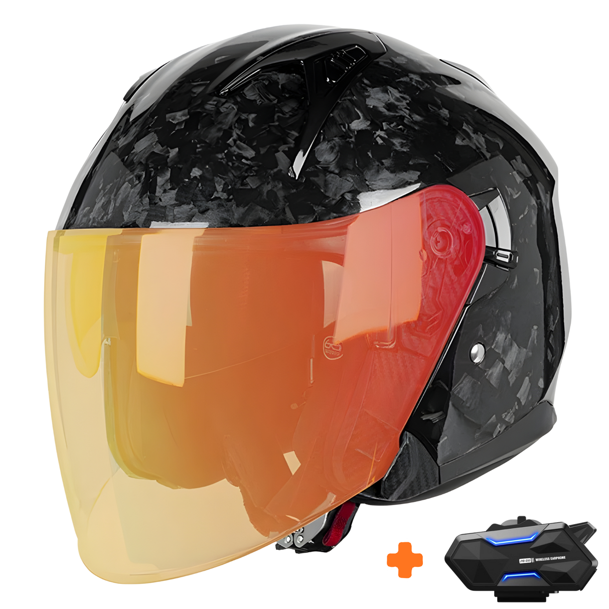 O5 Carbon Open Face Helmet
