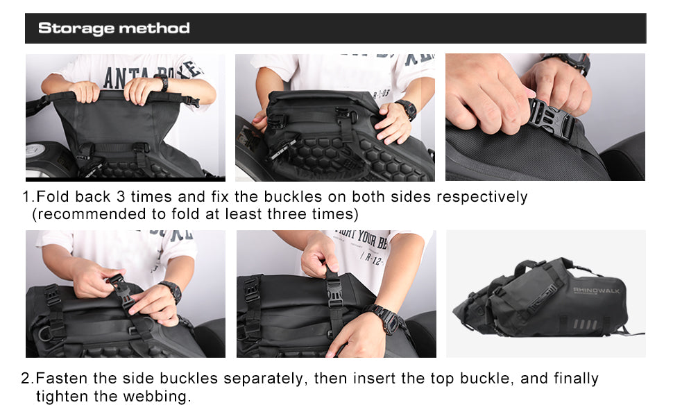 Waterproof Motorcycle Saddlebags