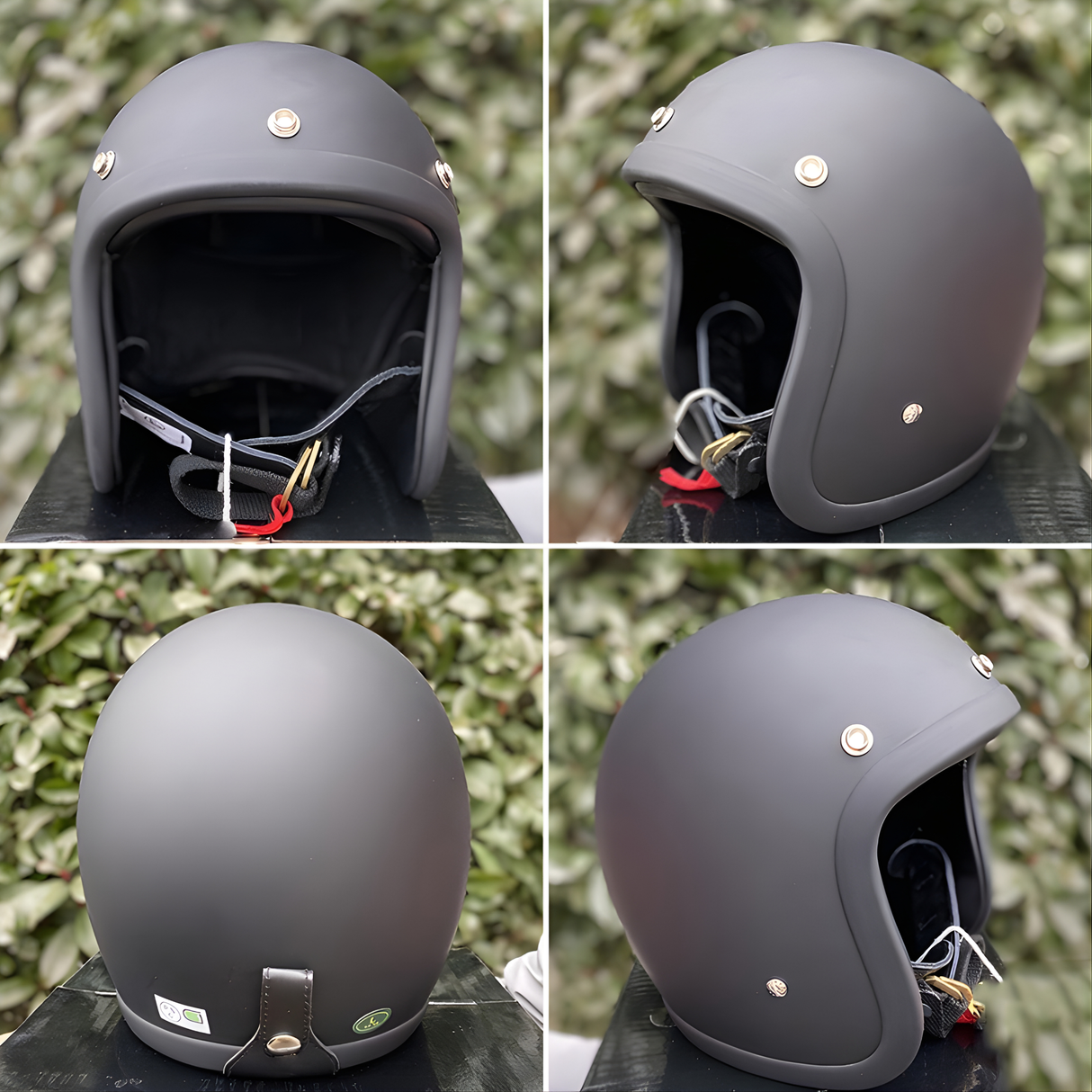 Classic Cruiser Open Face Helmet