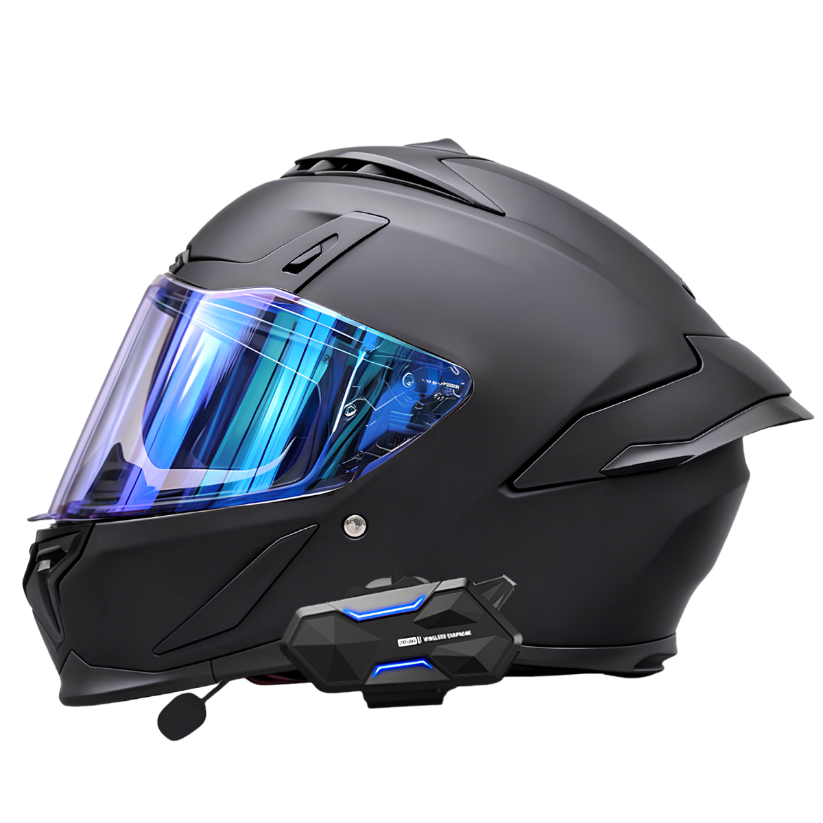 M2 Full Face Helmet with Bluetooth Intercom