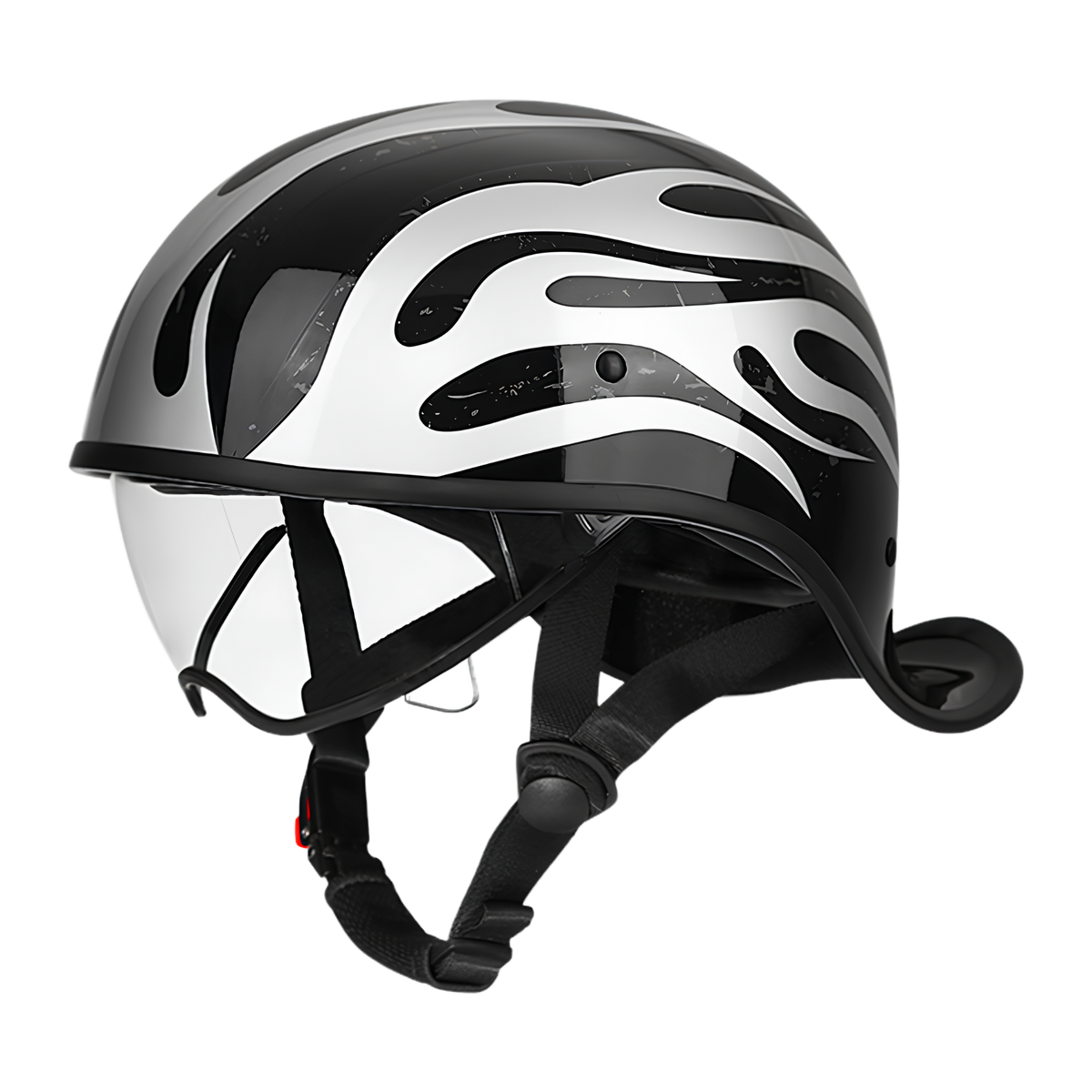 Takizawa 2.0 – Retro Half Helmet with Visor