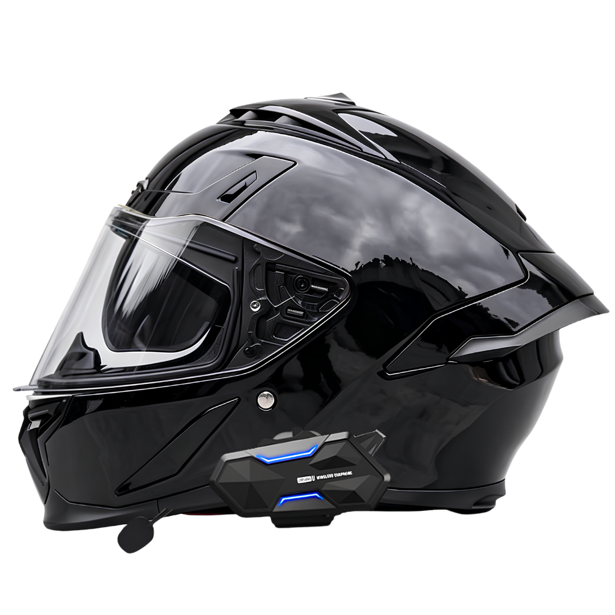 M2 Full Face Helmet with Bluetooth Intercom