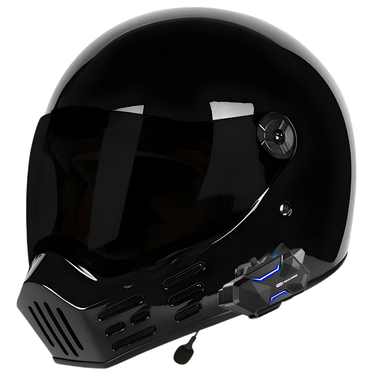 X1 Retro Helmet – Bluetooth Intercom (2–8 Riders)