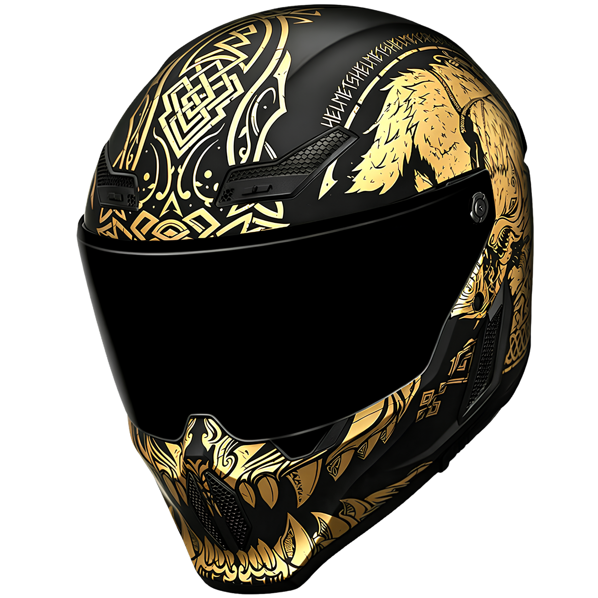 Outlaw – Retro Full-Face Motorcycle Helmet