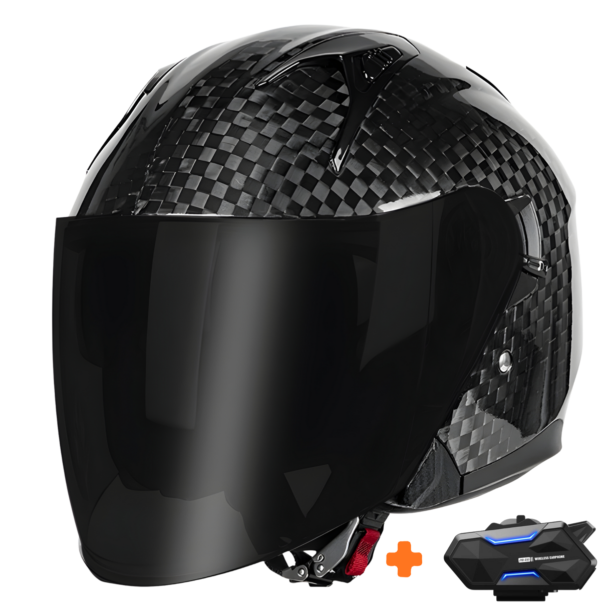 O5 Carbon Open Face Helmet