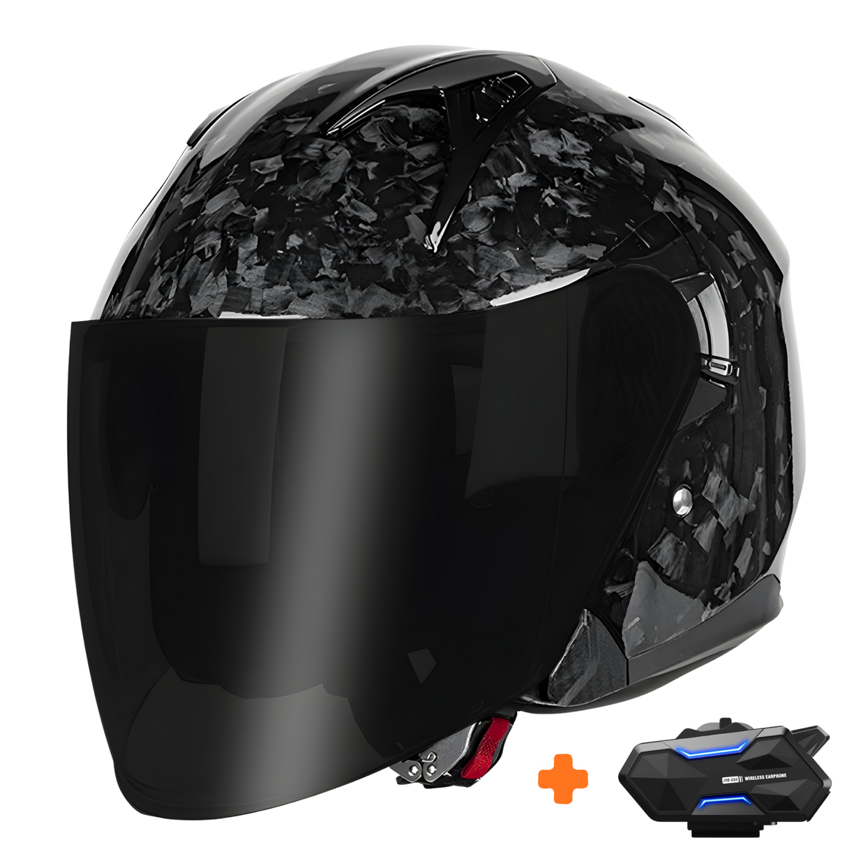 O5 Carbon Open Face Helmet