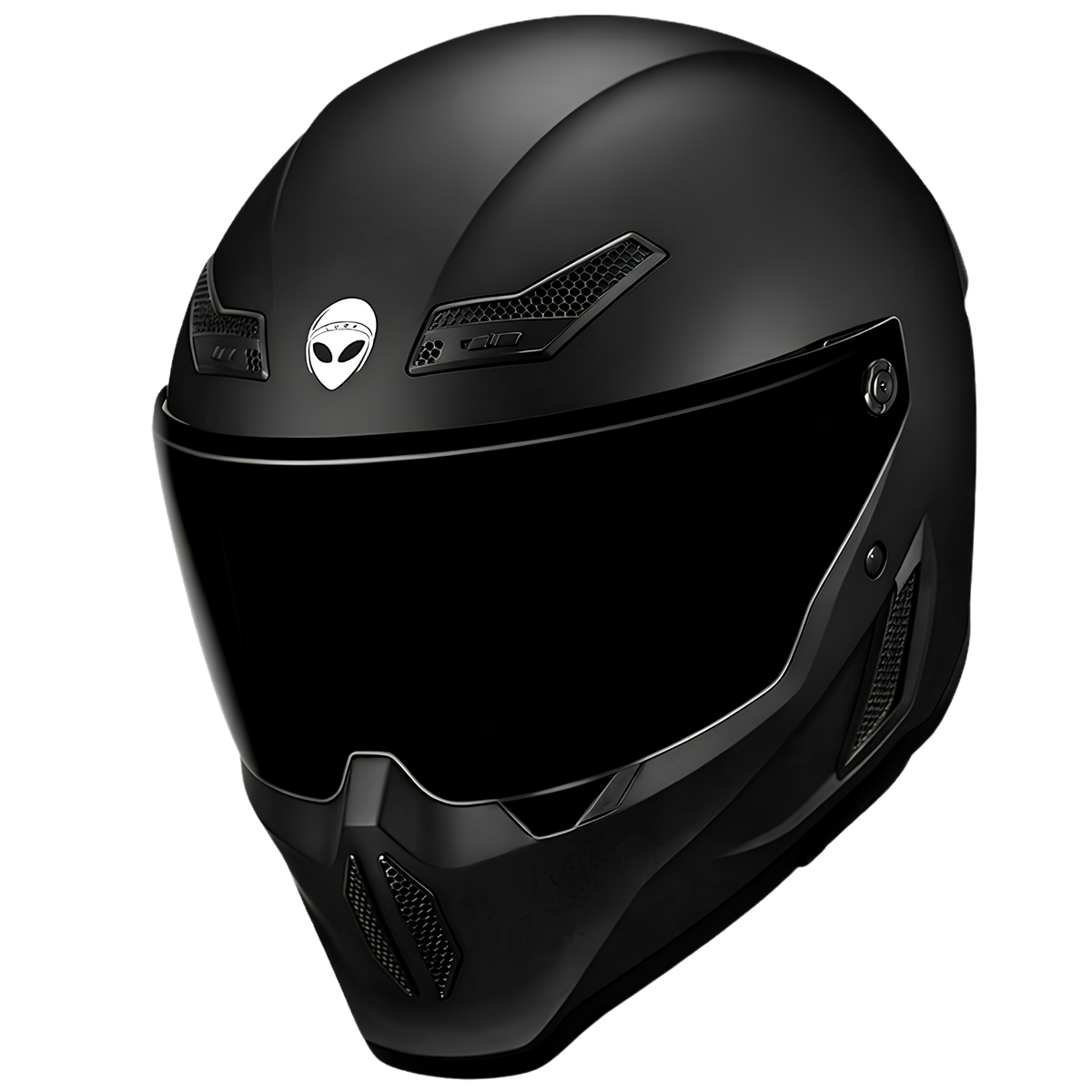 Outlaw – Retro Full-Face Motorcycle Helmet