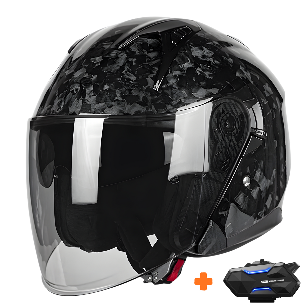 O5 Carbon Open Face Helmet