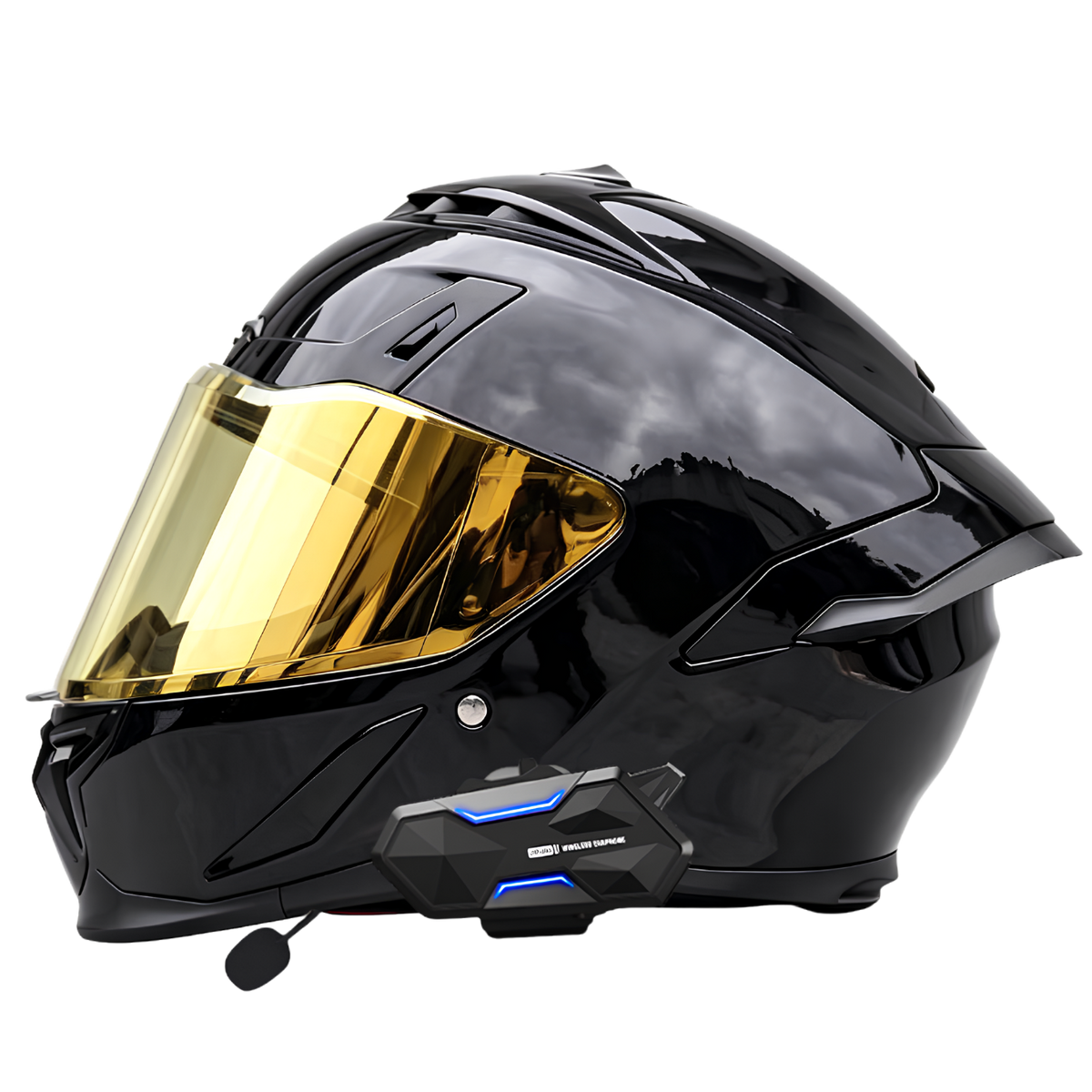 M2 Full Face Helmet with Bluetooth Intercom