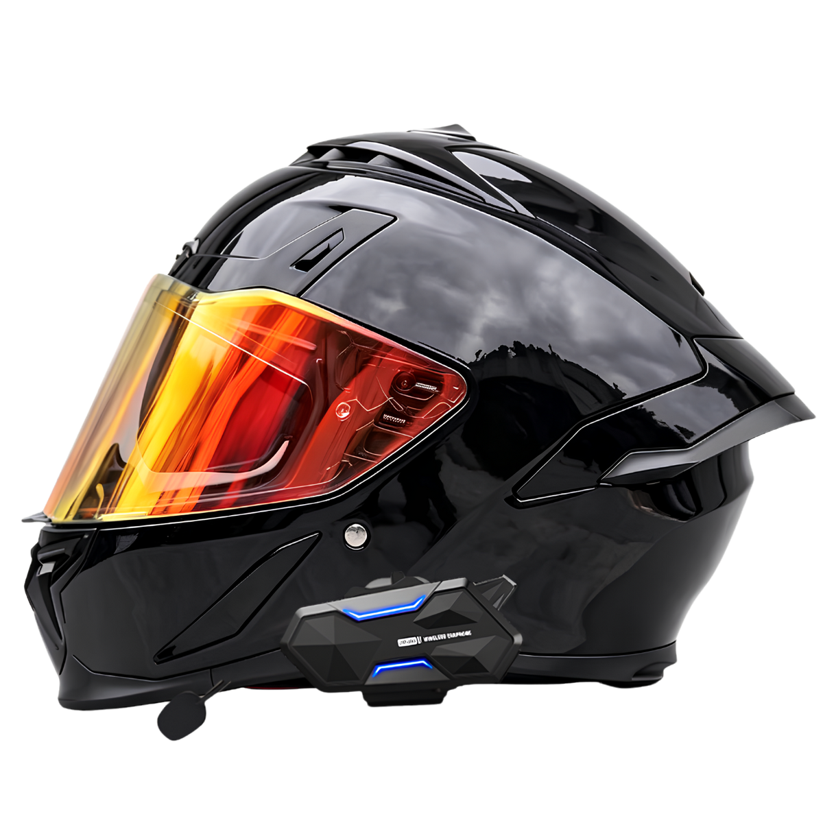 M2 Full Face Helmet with Bluetooth Intercom