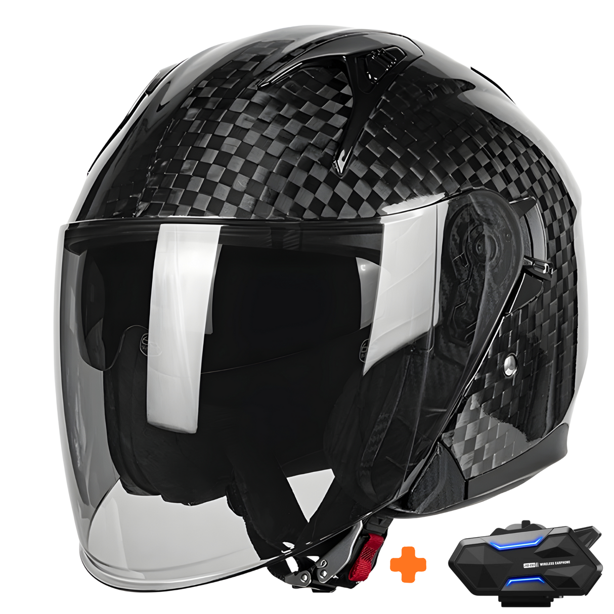 O5 Carbon Open Face Helmet