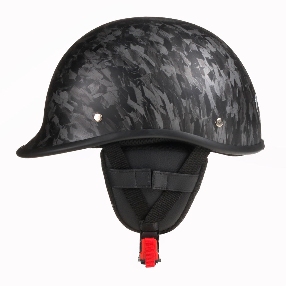 Smallest Polo SOA  Half Helmet - Matte Black