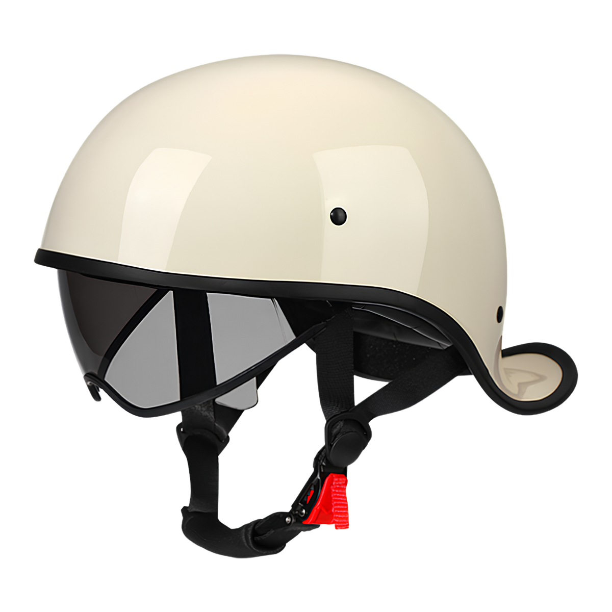 Takizawa 2.0 – Retro Half Helmet with Visor