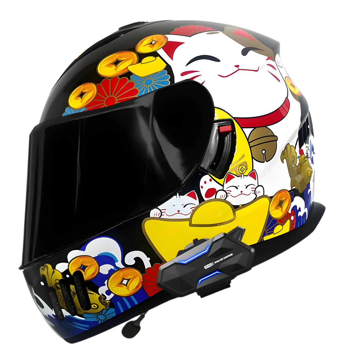 VX-1 Full Face Helmet – Bluetooth Intercom Helmet