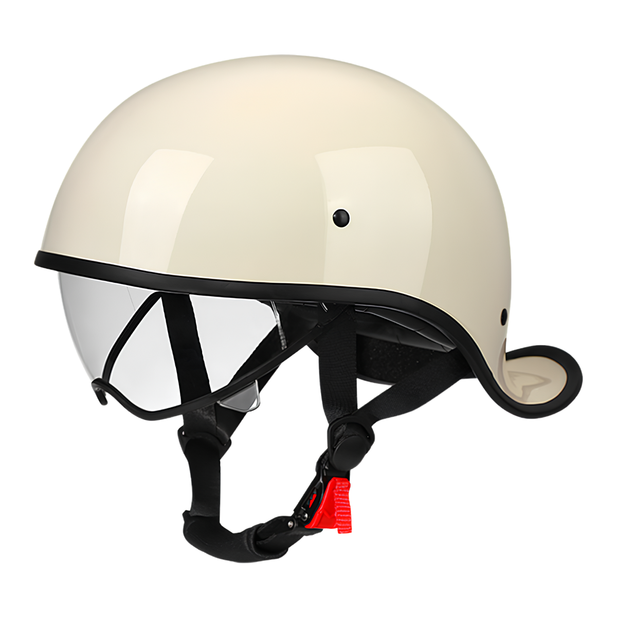 Takizawa 2.0 – Retro Half Helmet with Visor