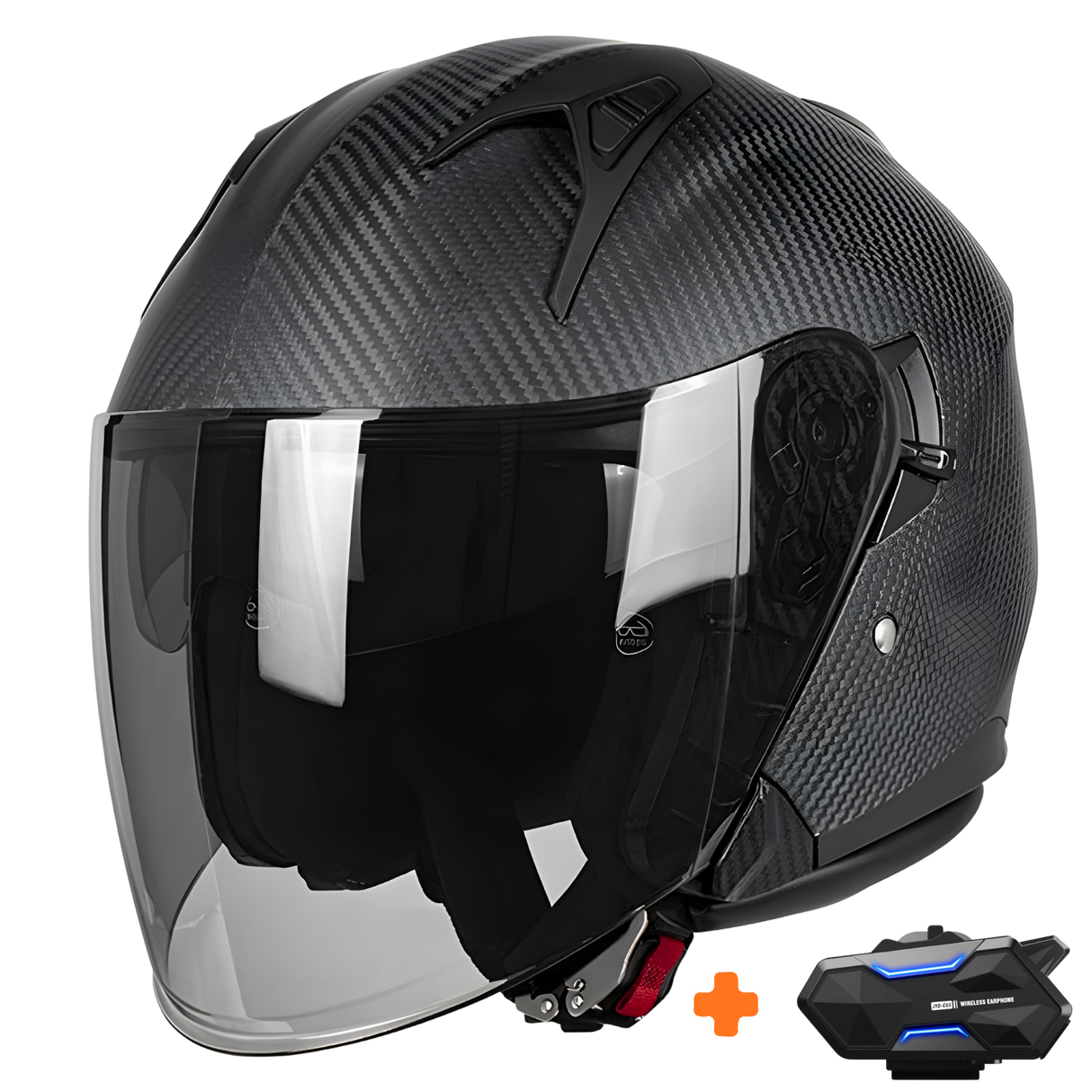 O5 Carbon Open Face Helmet