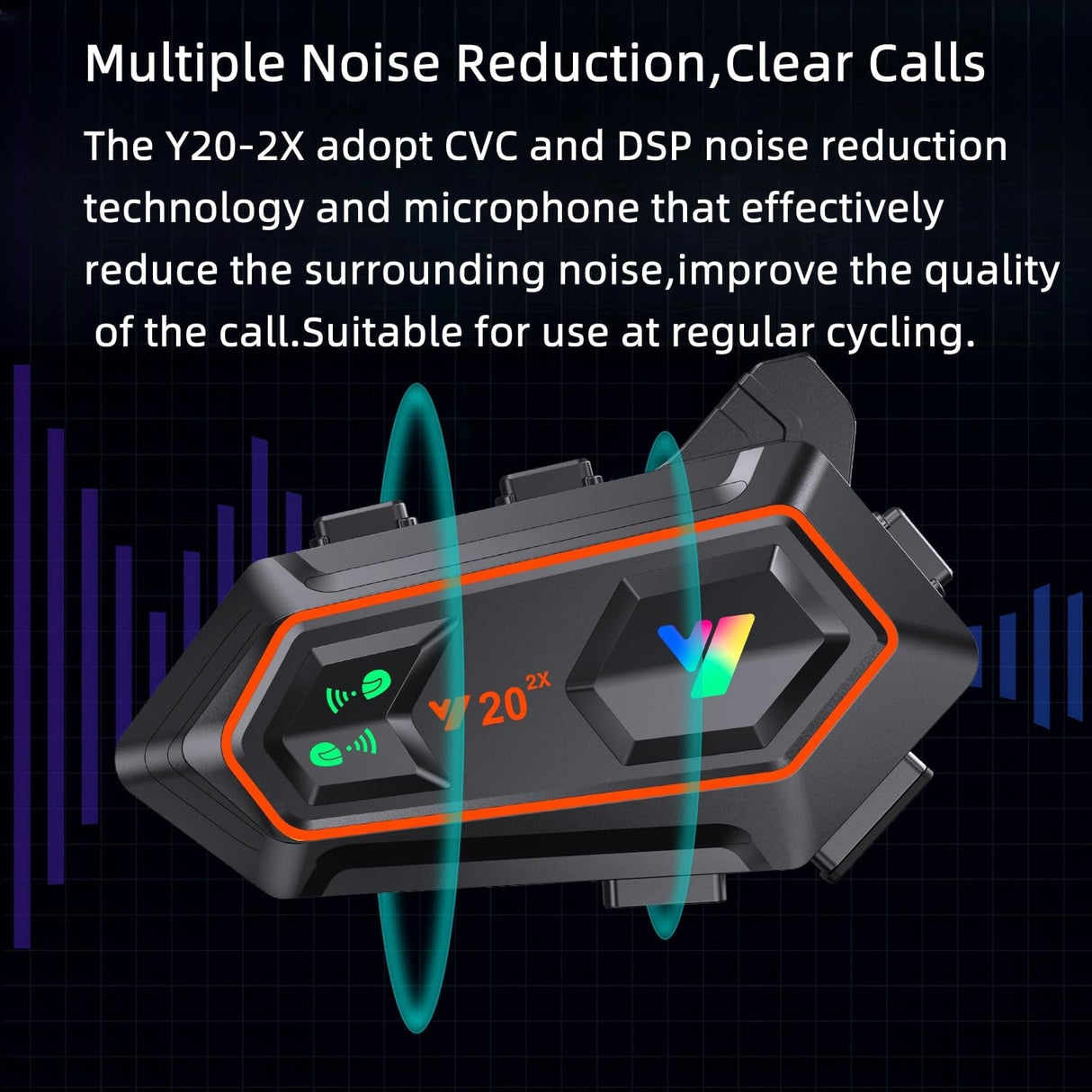 RideSound Pro R1 Bluetooth Headset