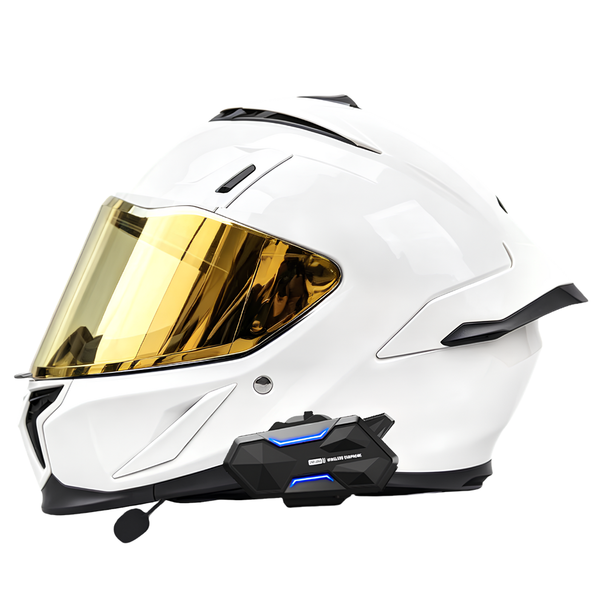 M2 Full Face Helmet with Bluetooth Intercom