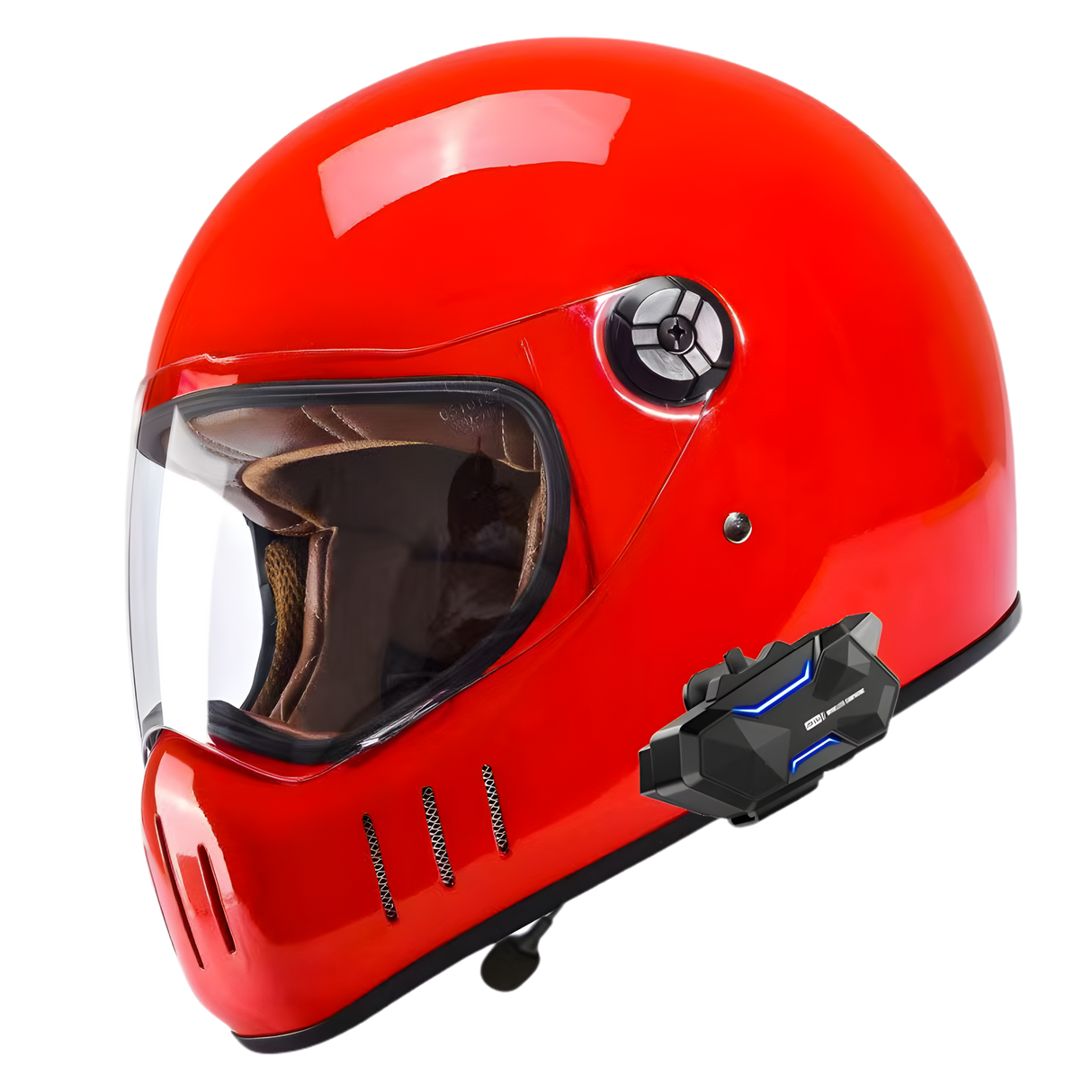 X1 Retro Helmet – Bluetooth Intercom (2–8 Riders)