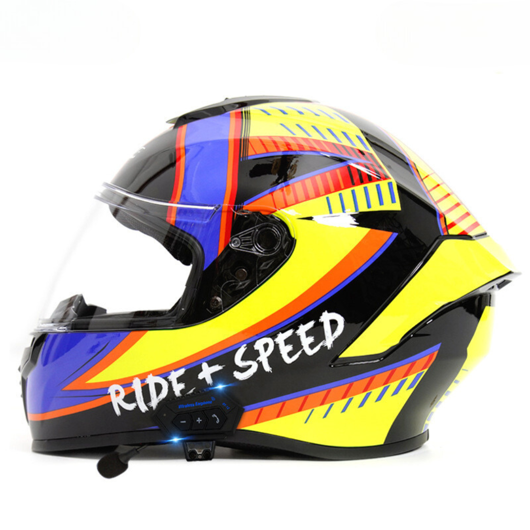 K7 Full Face Helmet - Bluetooth Headset