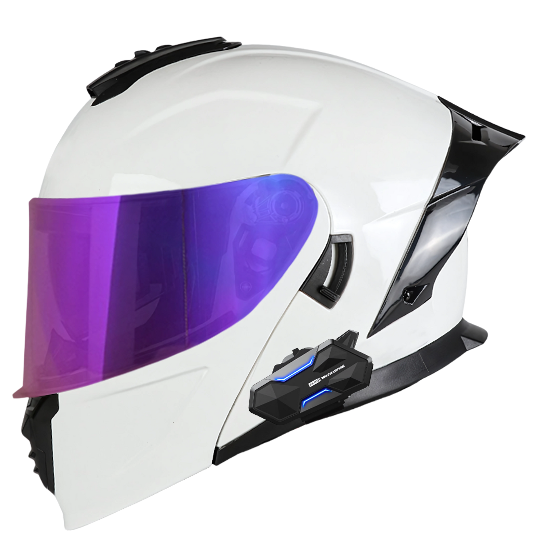 K4 Intercom Modular Helmet with Bluetooth – 2-8 Riders Intercom