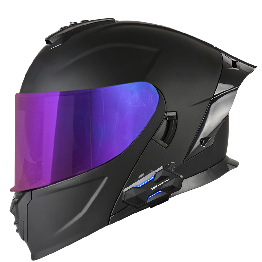 K4 Intercom Modular Helmet with Bluetooth – 2-8 Riders Intercom