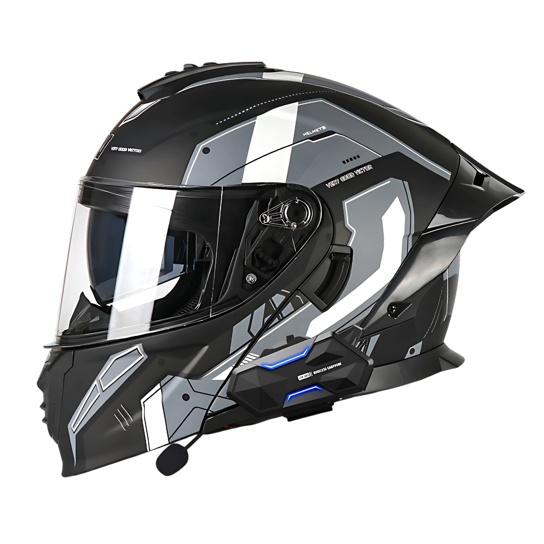 K4 Intercom Modular Helmet with Bluetooth – 2-8 Riders Intercom