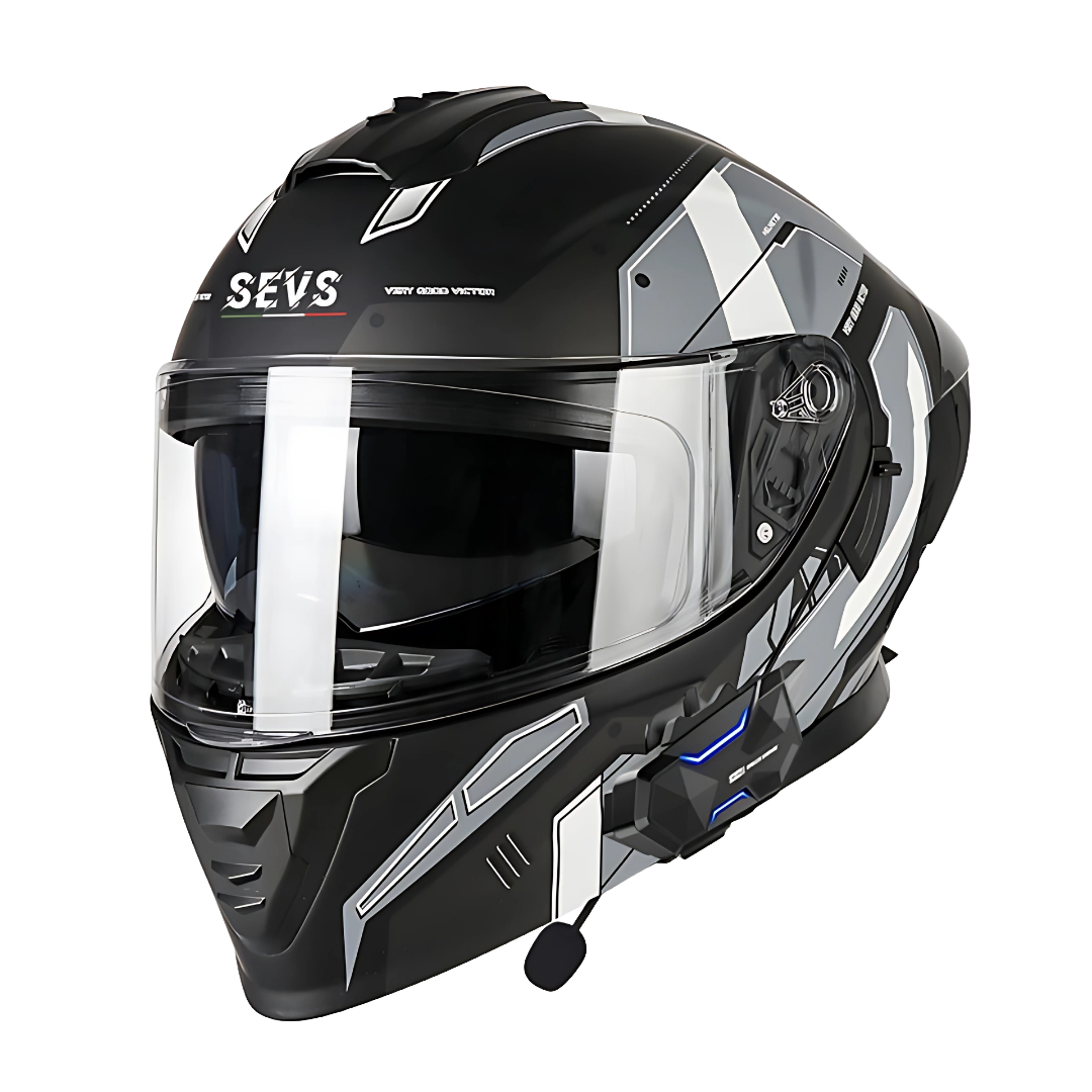 K4 Intercom Modular Helmet with Bluetooth – 2-8 Riders Intercom