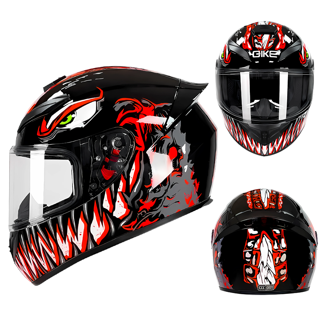 VortexX Full-Face Motorcycle Helmet
