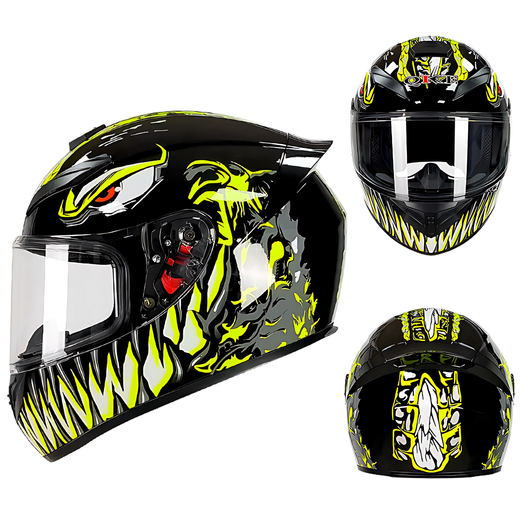 VortexX Full-Face Motorcycle Helmet