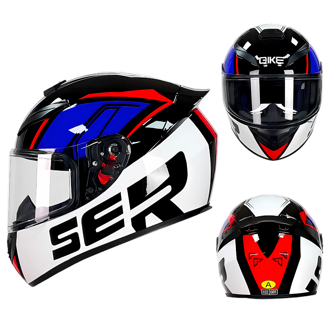 VortexX Full-Face Motorcycle Helmet