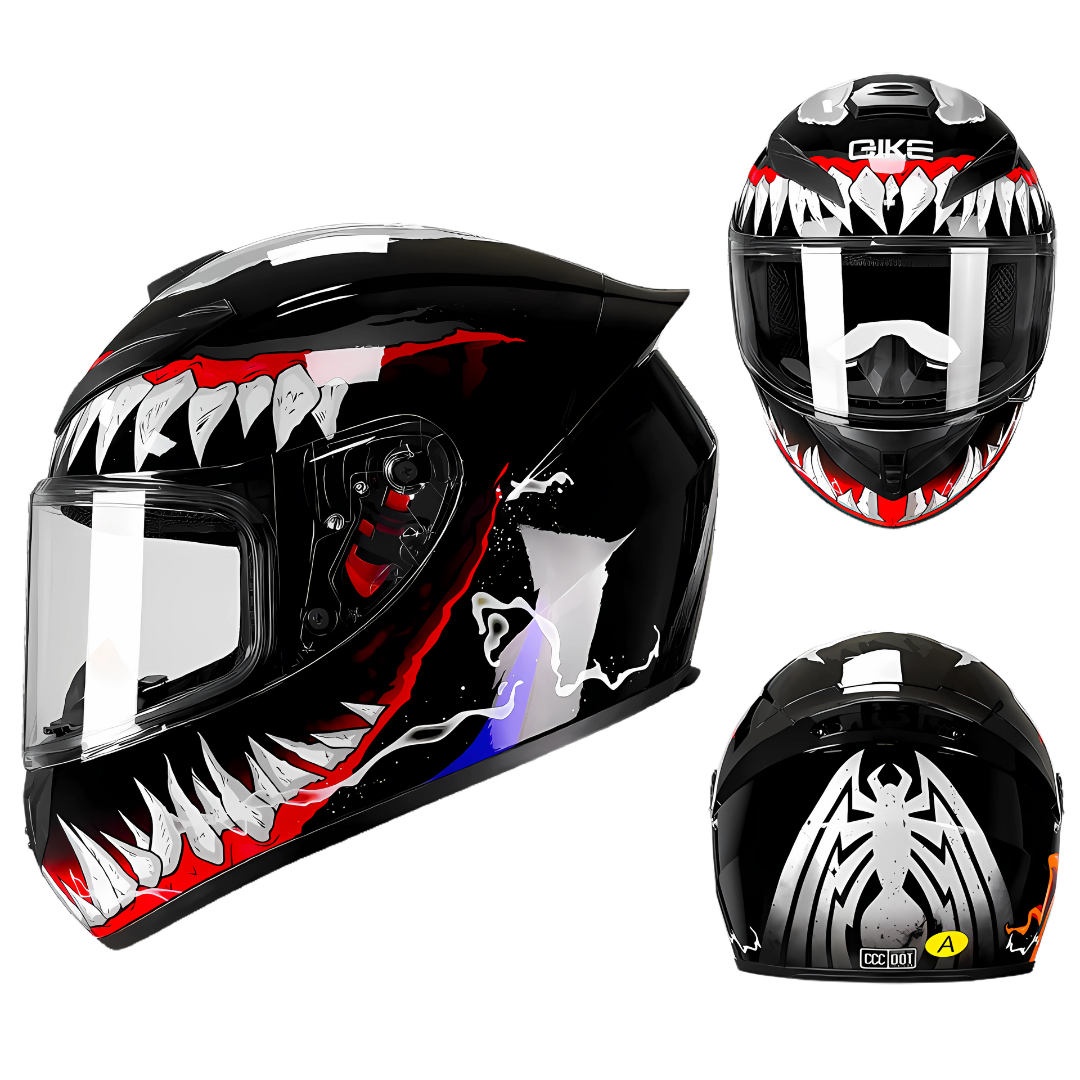 VortexX Full-Face Motorcycle Helmet