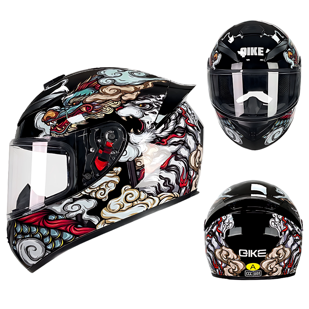 VortexX Full-Face Motorcycle Helmet