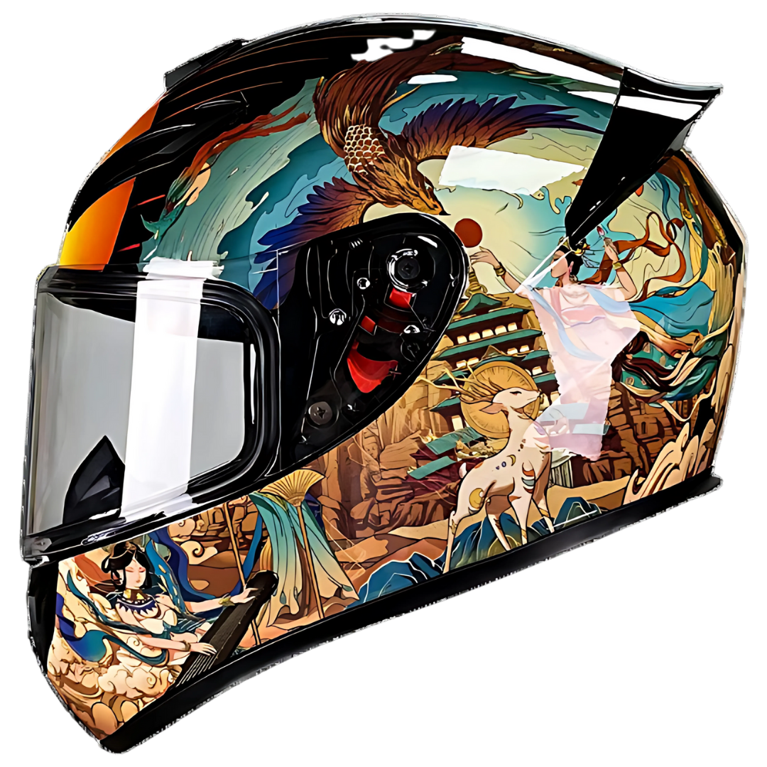 VortexX Full-Face Motorcycle Helmet