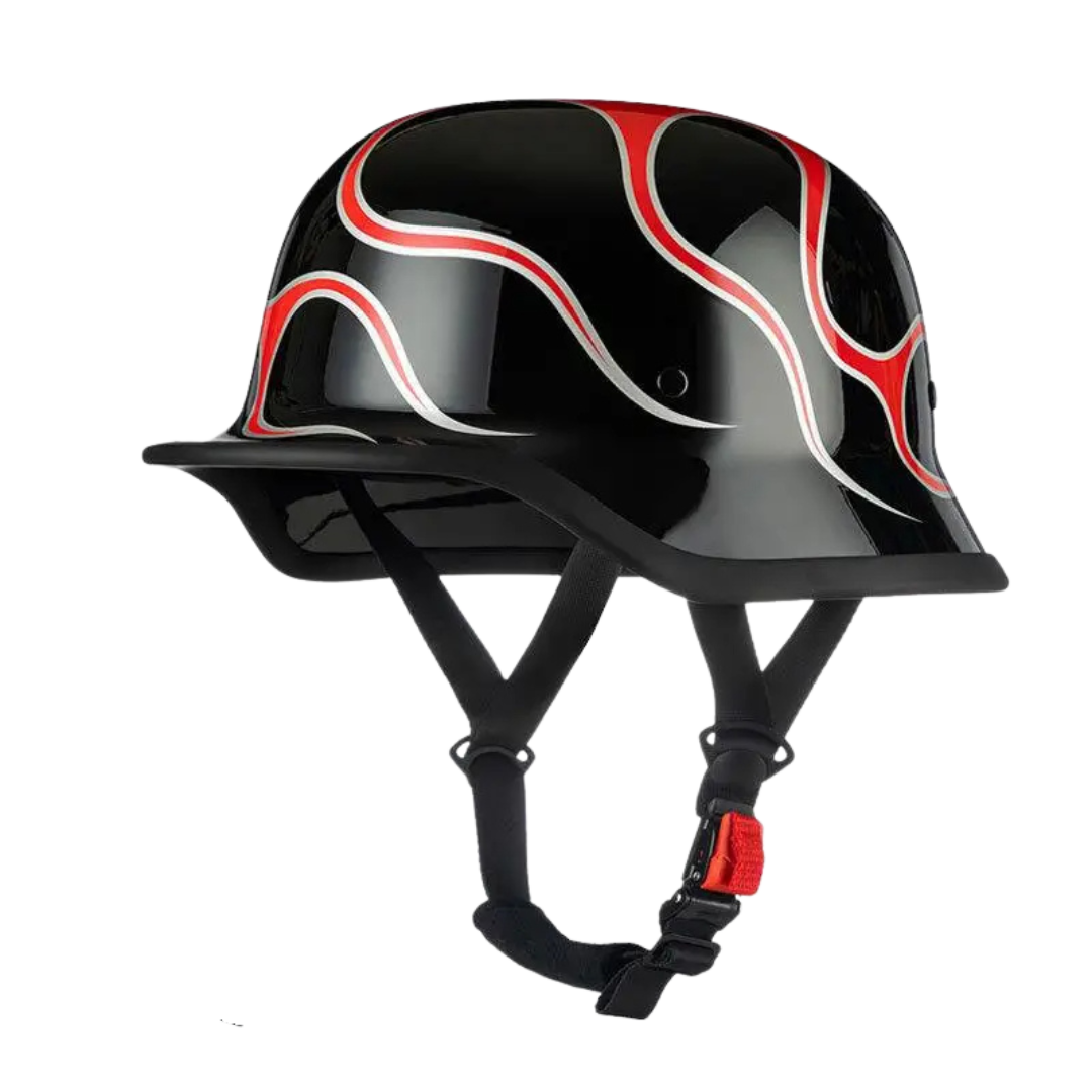 Premium German Motorcycle Half Helmet: Lightweight, Comfort Safety
