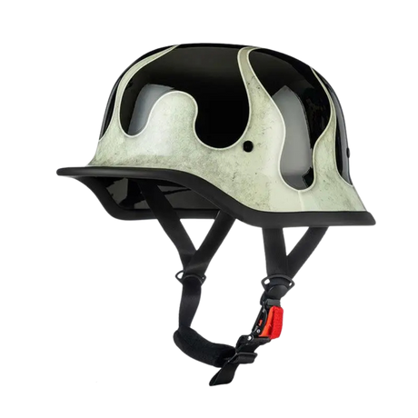 Premium German Motorcycle Half Helmet: Lightweight, Comfort Safety