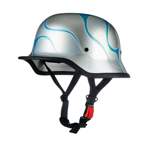 Premium German Motorcycle Half Helmet: Lightweight, Comfort Safety