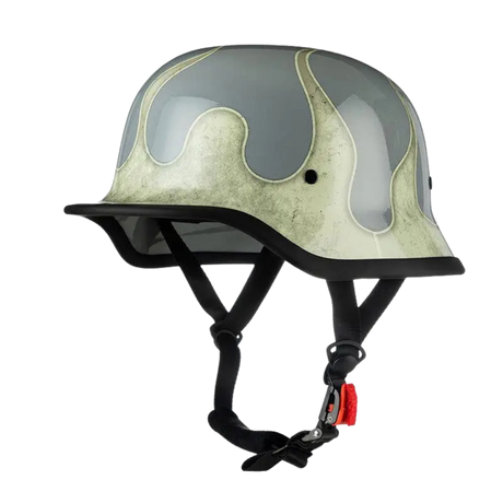 Premium German Motorcycle Half Helmet: Lightweight, Comfort Safety