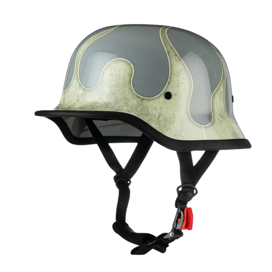 Premium German Motorcycle Half Helmet: Lightweight, Comfort Safety