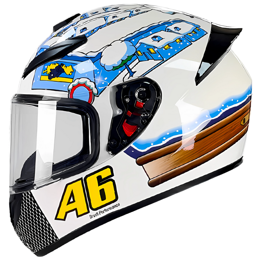 VortexX Full-Face Motorcycle Helmet