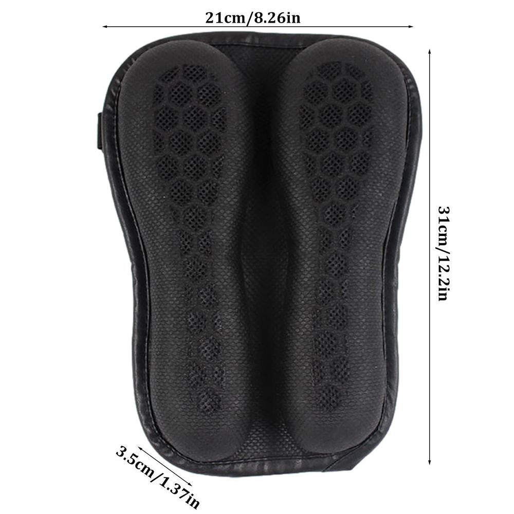 Motorcycle Gel Seat Pad Shock Absorption for Long Distance Rides