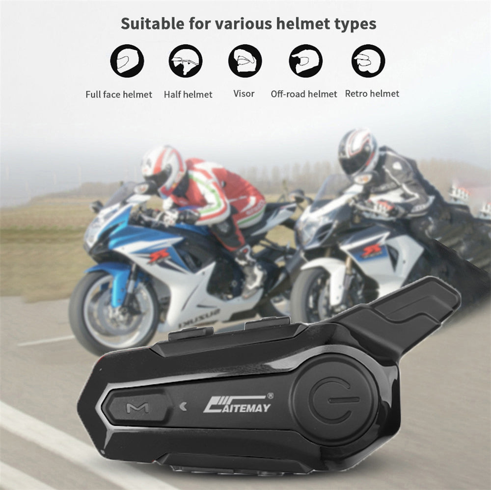 BikerLink 5.0: Intercom Bluetooth Headset