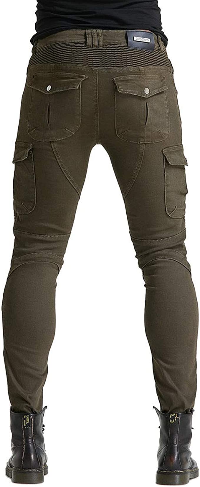 Motorcycle Riding Pants Denim Jeans Protect Pads Equipment