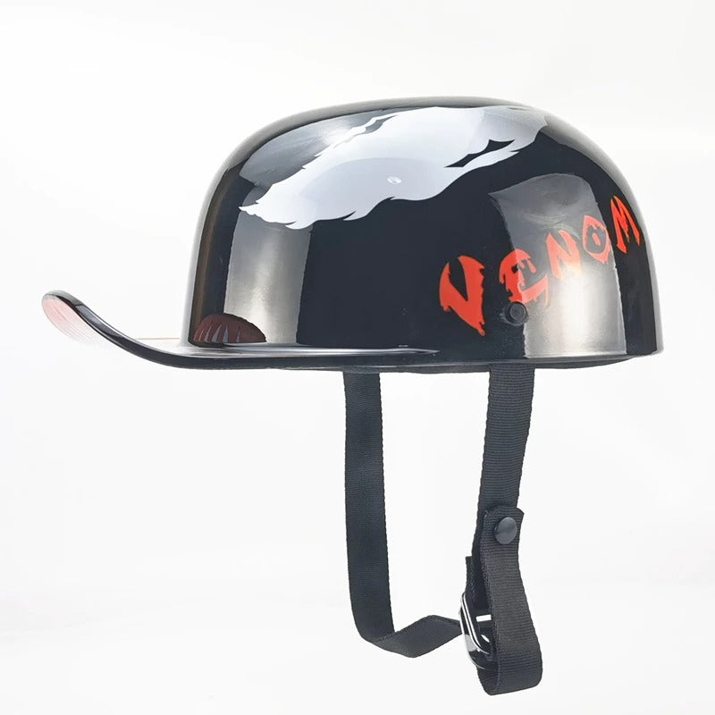 Premium Baseball Cap Motorcycle Helmet