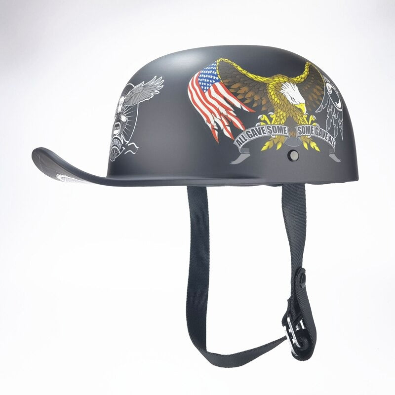 Premium Baseball Cap Motorcycle Helmet