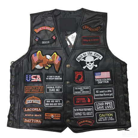 Leather Vest - Riders Gear Store