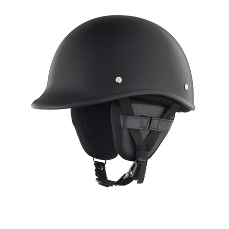 Smallest Polo SOA  Half Helmet - Matte Black