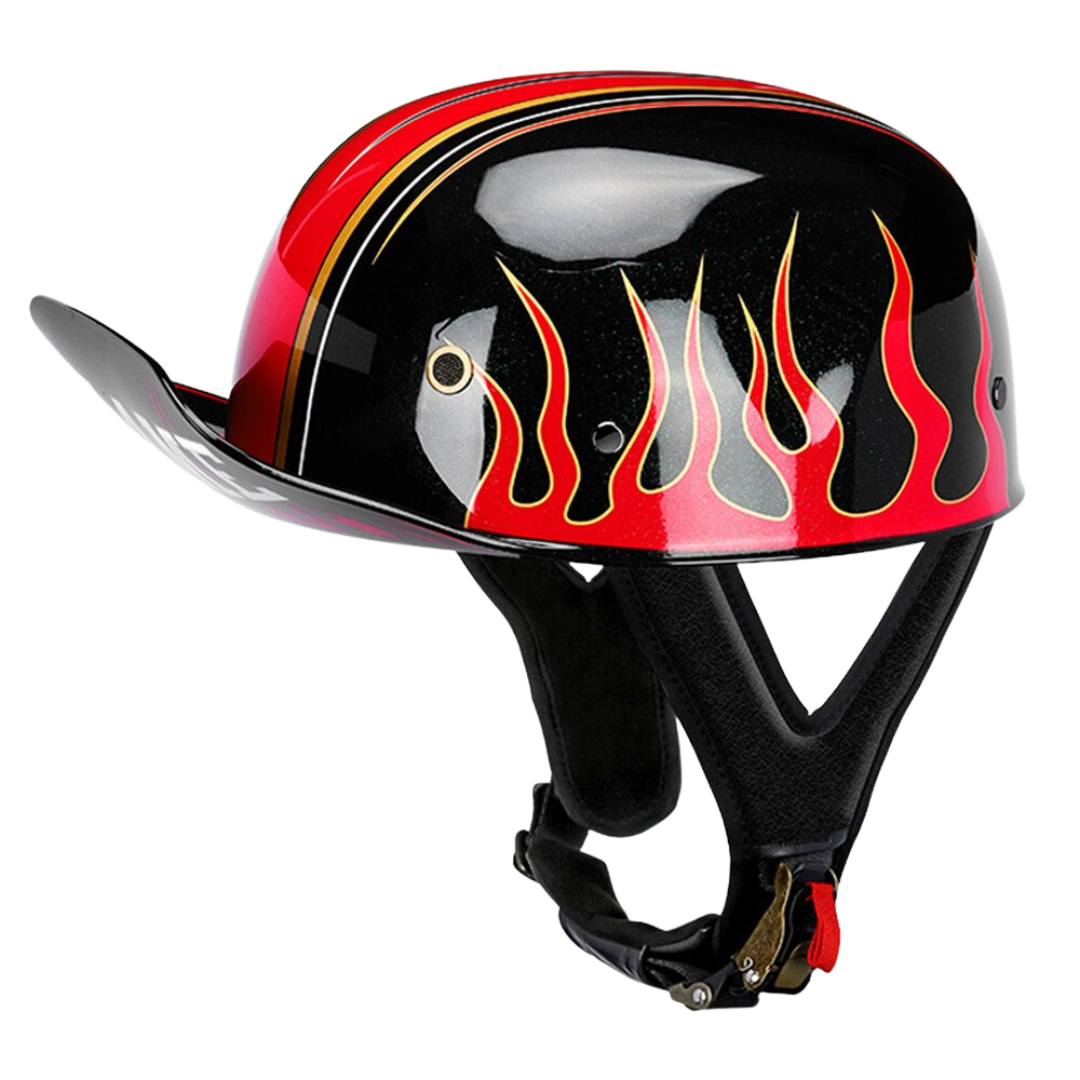 Deluxe 2.0 Motorcycle Baseball Helmet Gear Rider