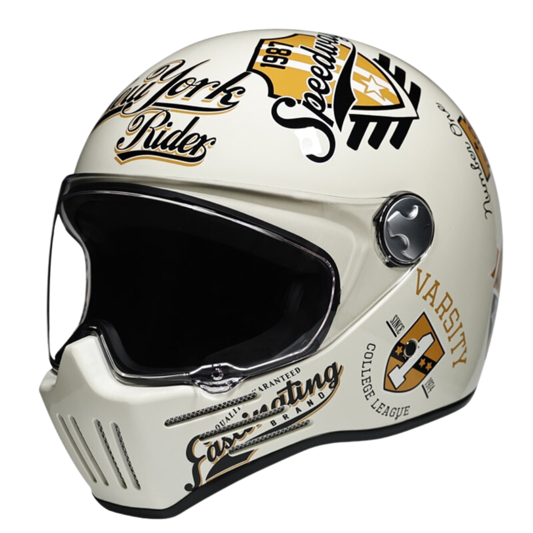Z-728 Retro Full Face Helmet