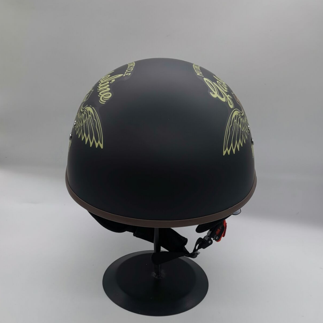 TAKIZAWA Half Helmet - Curved Style